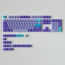 Vaporwave GMK 104+26 Full PBT Dye-subbed Keycaps Set for Cherry MX Mechanical Gaming Keyboard 64/87/98